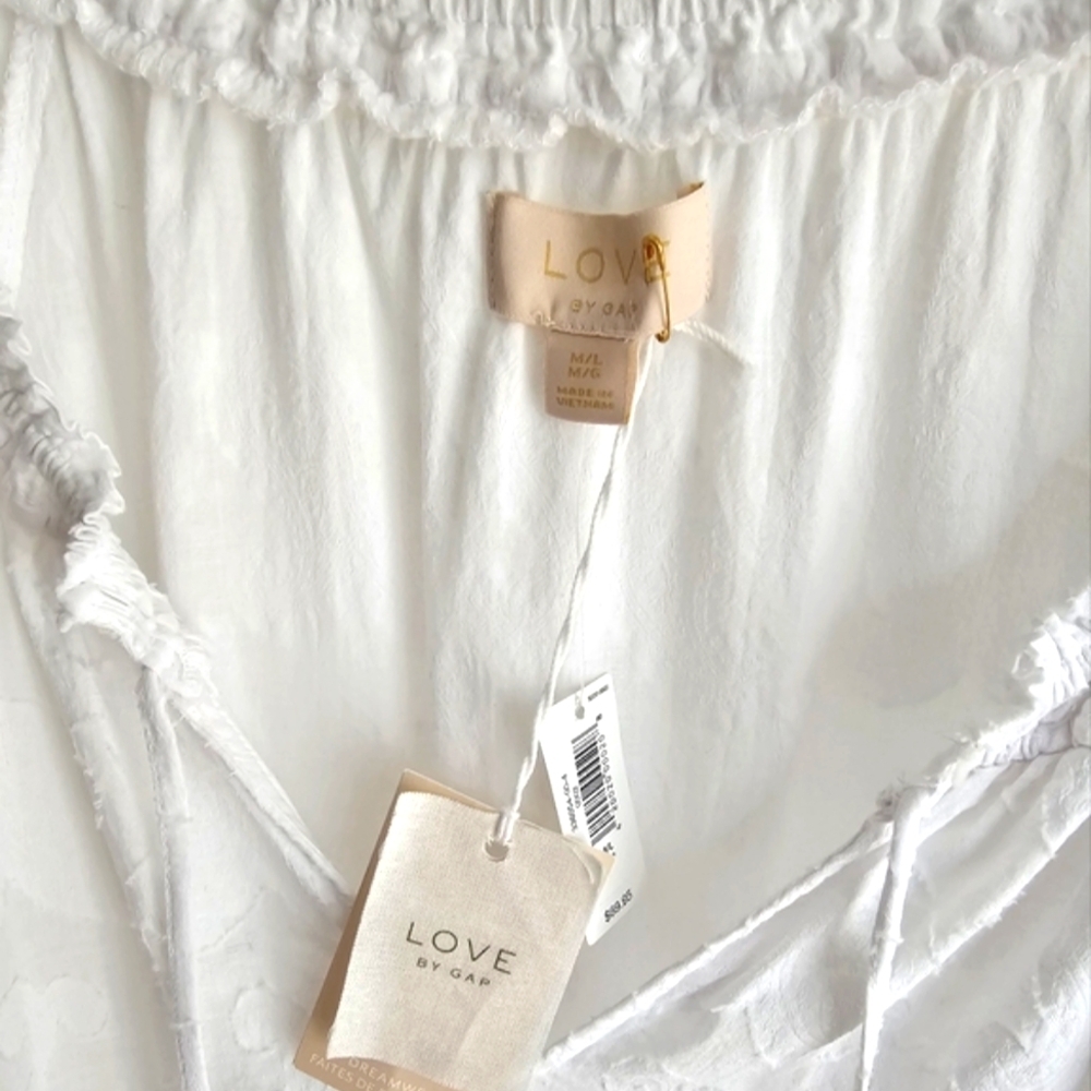 GAP - LOVE Loungewear Embroidery Dress - Picture 9 of 14